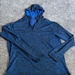 Men’s lululemon mental vent tech 1/2 zip hoodie
